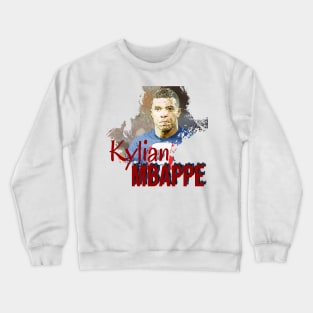 Kylian mbappe, Psg player and france Crewneck Sweatshirt